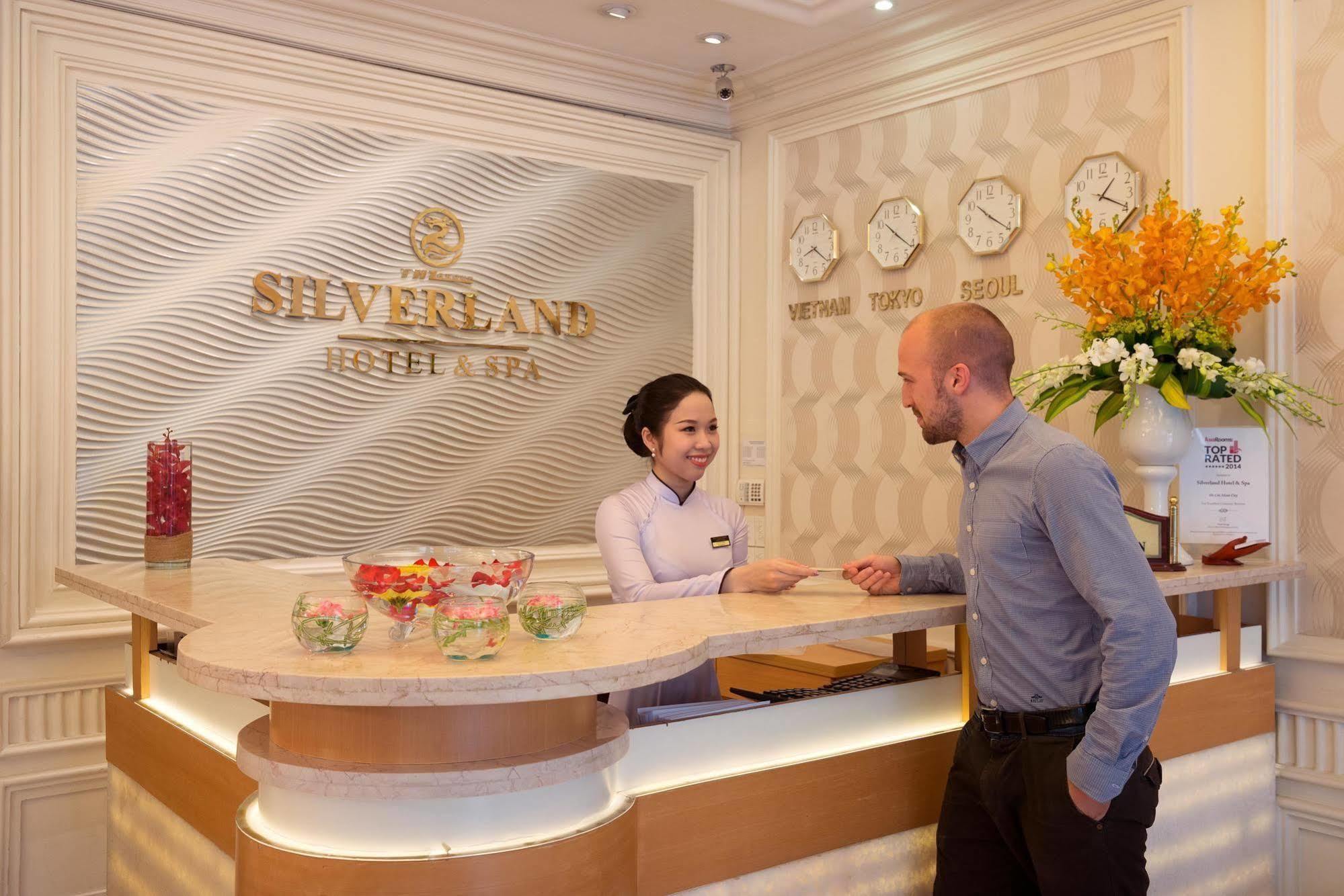 Silverland Sil Hotel Ho Chi Minh City Bagian luar foto